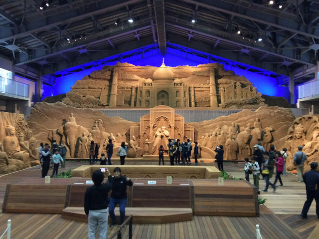 【鳥取】砂の美術館で感動体験✨砂と光が生む奇跡のアート 【鳥取】砂の美術館で感動体験✨砂と光が生む奇跡のアート