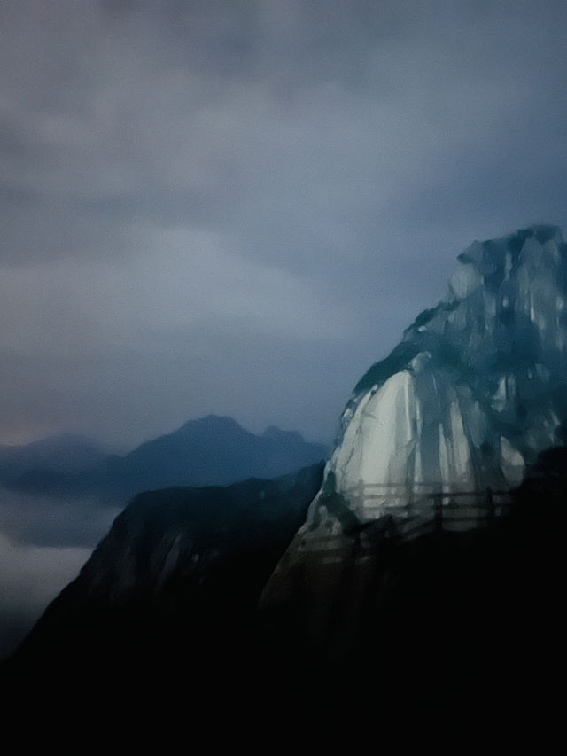 十月份的黃山