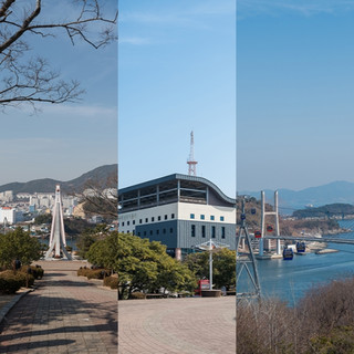 Yeosu Maritime Cable Car: Discovering Yeosu's Scenery While Gliding Over the Sea.