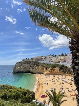 Golden Hour Magic: Summer Beach Nights at Algarve, Portugal