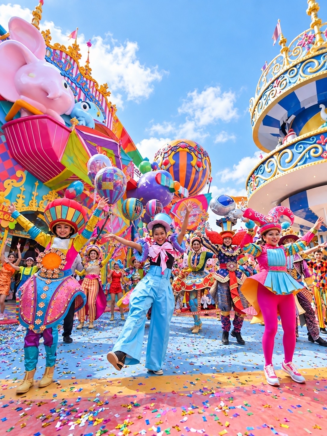 🎡 Carnival Magic Phuket: A magical kingdom of lights and colors, a dazzling night of fun and excitement!

If you're visiting Phuket and looking for a vibrant and exciting attraction, don't miss Carnival Magic, a spectacular nighttime park and amusement park that transforms your imagination into a magical wonderland with colorful lights and creative decorations ✨🎠

Inside, you'll find plenty of beautiful photo opportunities, brightly colored buildings, and an atmosphere that feels like you've stepped into a fantasy world. The highlight is the kingdom of sparkling lights that impresses visitors throughout the night, along with performances that perfectly blend entertainment and creativity 🌈🎆

This place is perfect for a family outing, a romantic getaway, or a trip with friends, offering fun, beauty, and a unique experience unlike any other beach destination. If you're planning a trip to Phuket, be sure to visit Carnival Magic and experience its magical nightlife! ❤️

📍 Carnival Magic, Kamala Beach, Phuket

#CarnivalMagic #Phuket #PhuketTravel #PhuketAttractions #CityOfLights #AmusementPark #TravelReview #FamilyTravel #TravelSouthernThailand #TravelThailand #tripcom #trip #amazingthailand