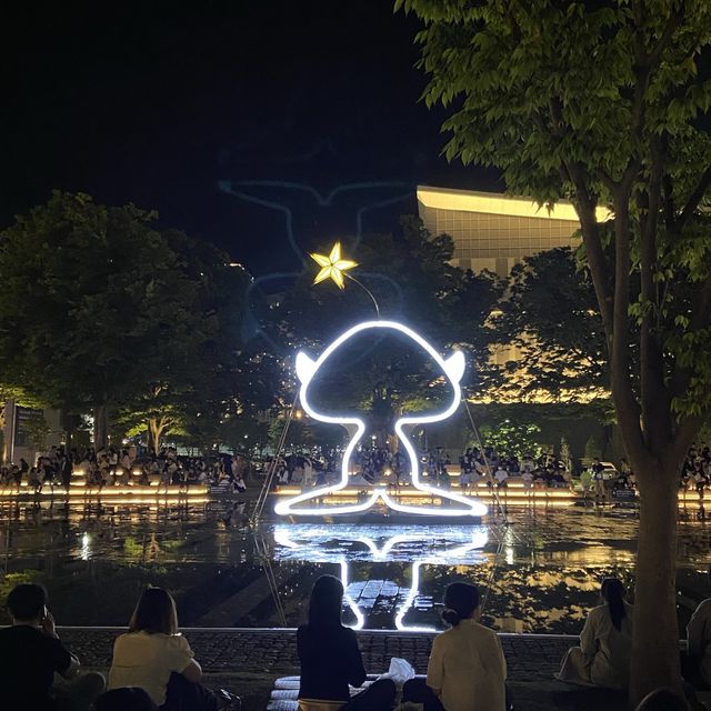 대전 도룡동 엑스포 한빛탑 음악분수 피크닉
