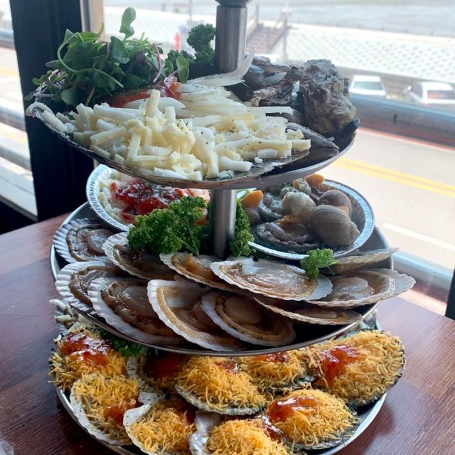 🐚오이도가면 조개포차의 ‘3단 가리비 치즈구이’ 먹어야쥬