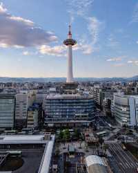 The experience at the most iconic tower of Kyoto