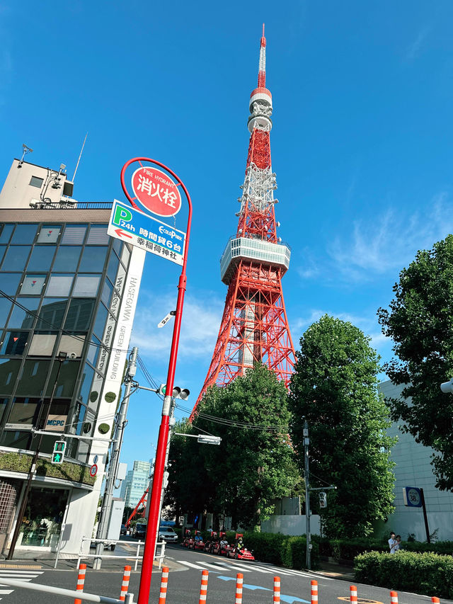 The best spots to photograph the Tokyo Tower 🗼 
