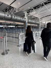 Immigration lines empty means happy ending trip