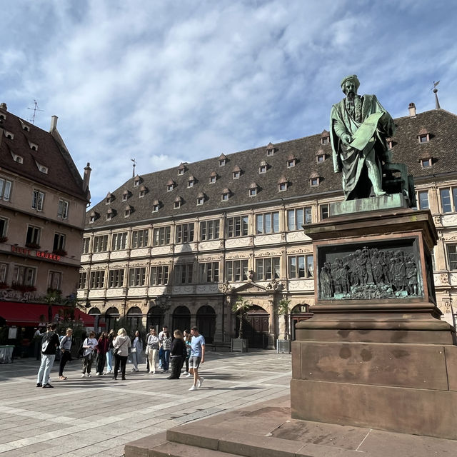 A morning in Strasbourg, Bon voyage!