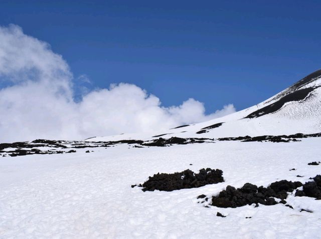 On the peak of Etna