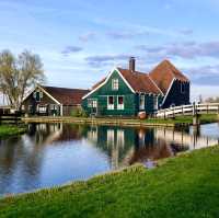 荷蘭🇳🇱令人無法抗拒的打卡景點Zaanse Schans風車村