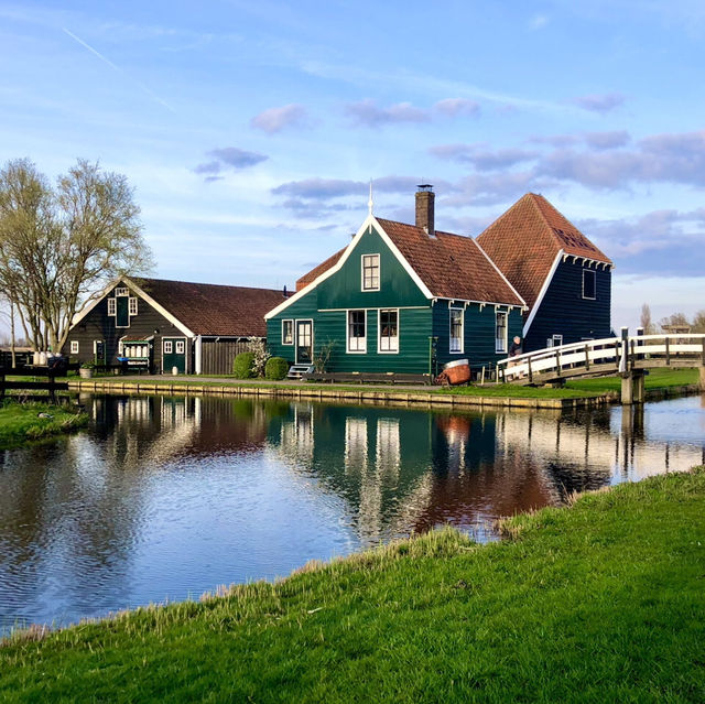 荷蘭🇳🇱令人無法抗拒的打卡景點Zaanse Schans風車村