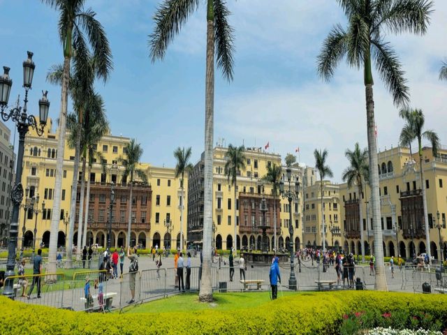 해외여행 페루 리마의 메인광장 Plaza Mayor de Lima