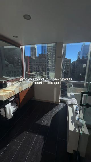 pov: you found your new favorite hotel in chicago
