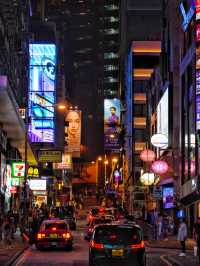Hong Kong Central Street Sweeping: Looking for Super Popular Photo Spots, Instantly Take Pictures