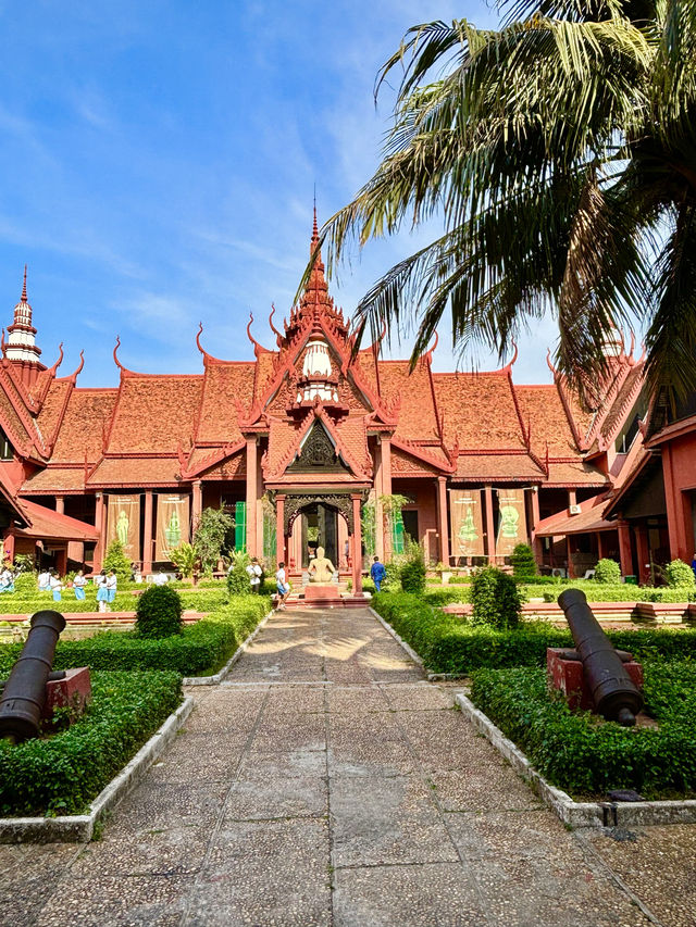 走進柬埔寨金邊博物館，探索神秘王國文化歷史