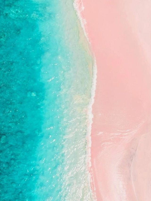 一定要看的全球粉色沙灘🏖️