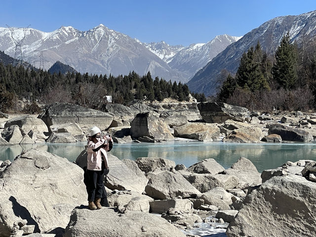 西藏｜冬日然烏湖，冰湖渾然天成美到窒息_上