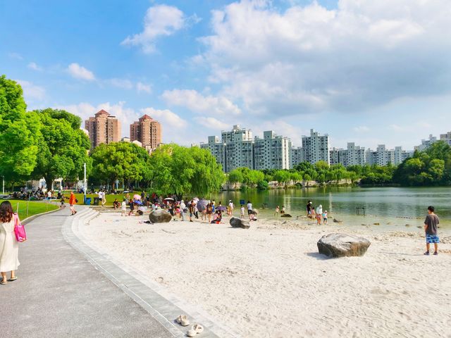 風景如畫喧囂中取靜的公園