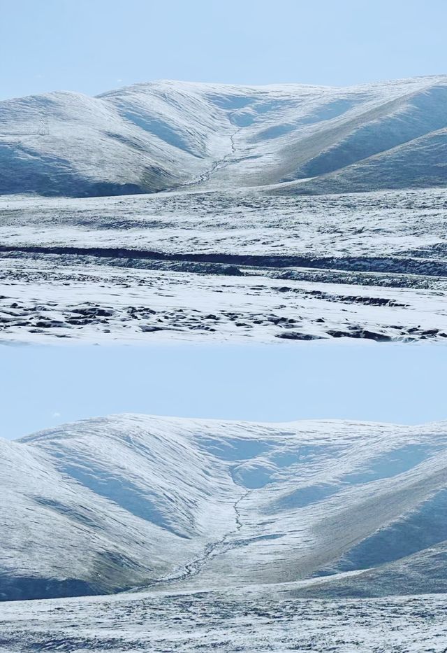 南疆/今年獨庫公路的尾巴，沒堵哭，被美哭