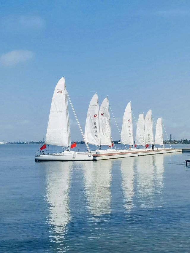 滴水湖|日出又日落 盛夏晚晴風