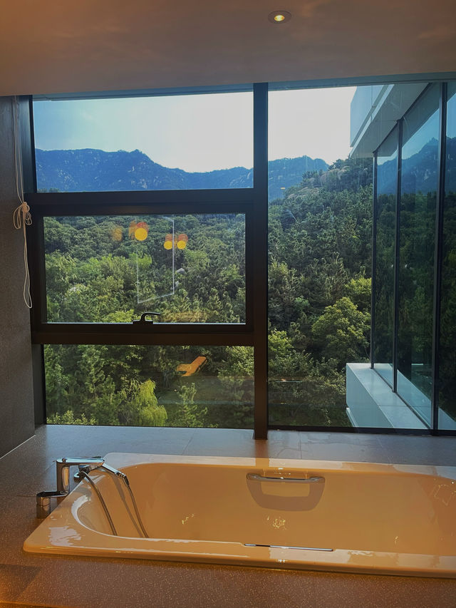 住在森林裡，圍爐夜話，沂蒙山養心度假~