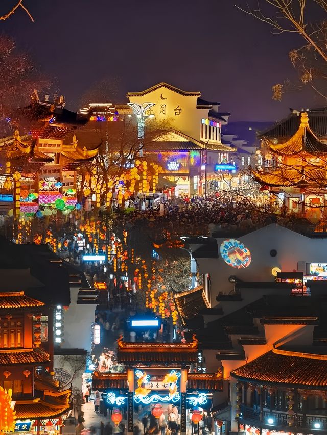 每年春節，夫子廟就成了南京的頂流！！！得衝！！