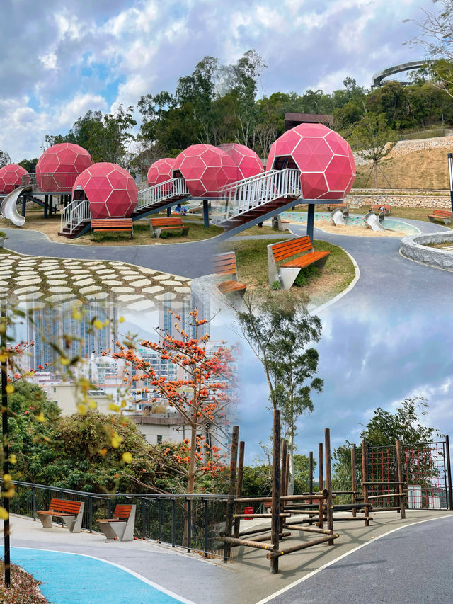 龍崗秘境探險：大嶺鼓公園，親子遊的完美樂園！