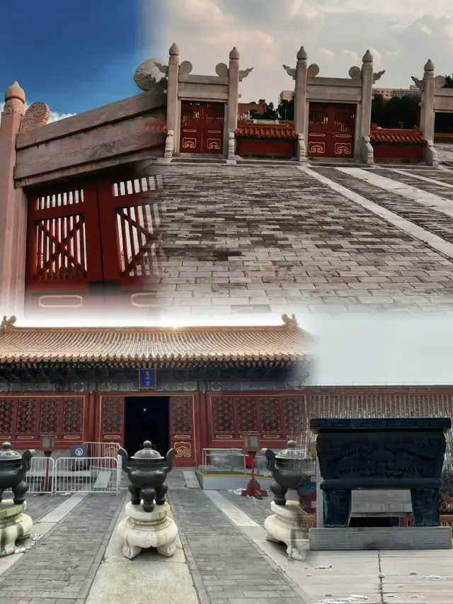 The Temple of Earth (the second largest of the Five Altars of Beijing)