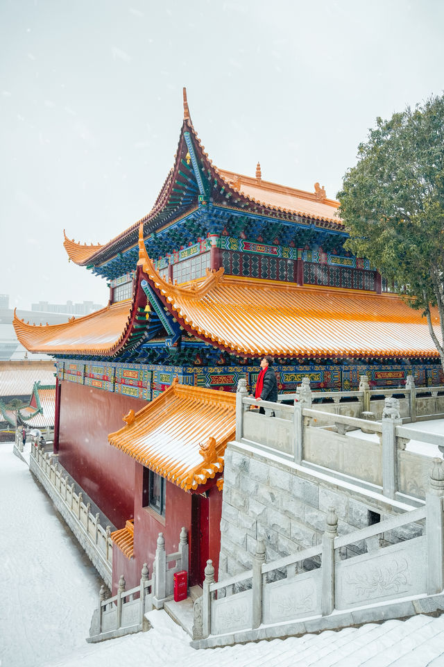 寶通寺雪景