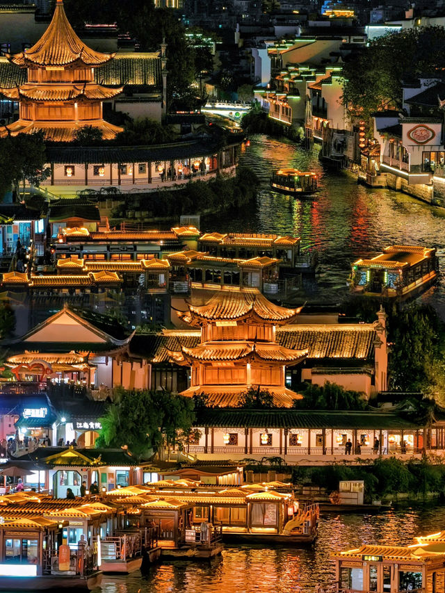 99%的南京人都不知道夜遊秦淮河的路線（附機位）