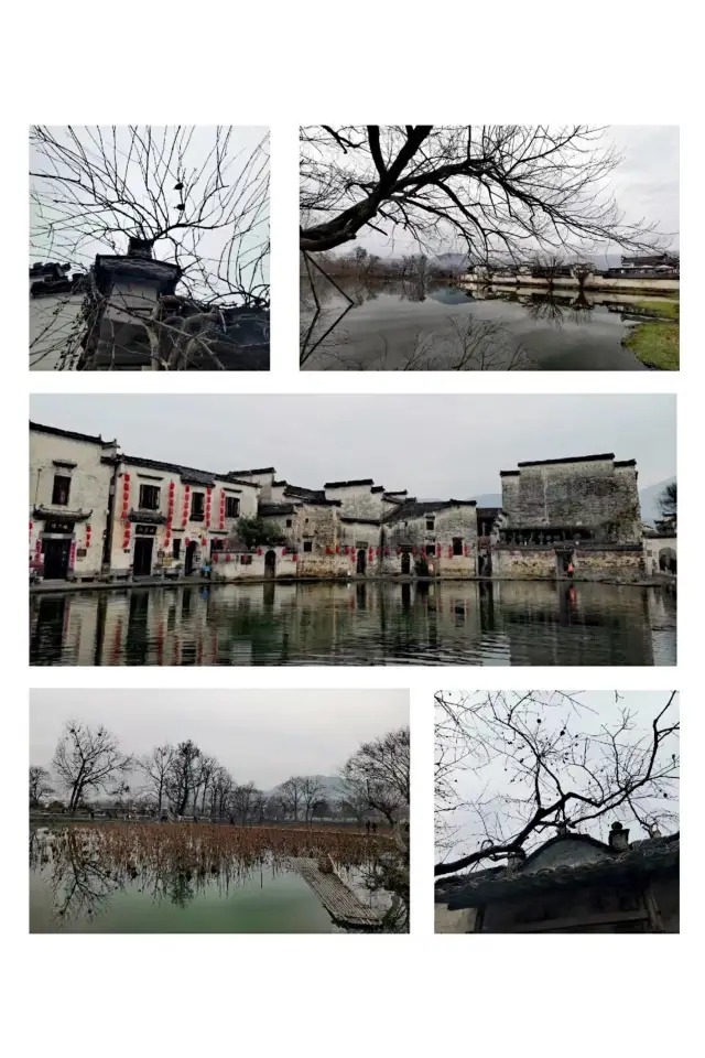 อานฮุย|วาดภาพหมู่บ้านฮงจุ้นด้วยหมึกจีนแบบเดียวกัน