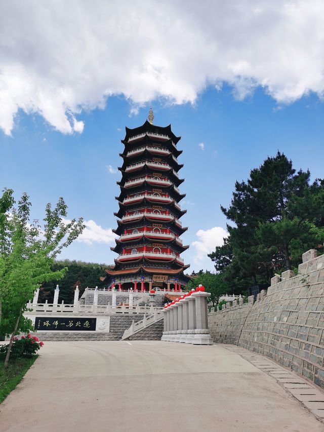 遼北佛教聖地，明月禪寺