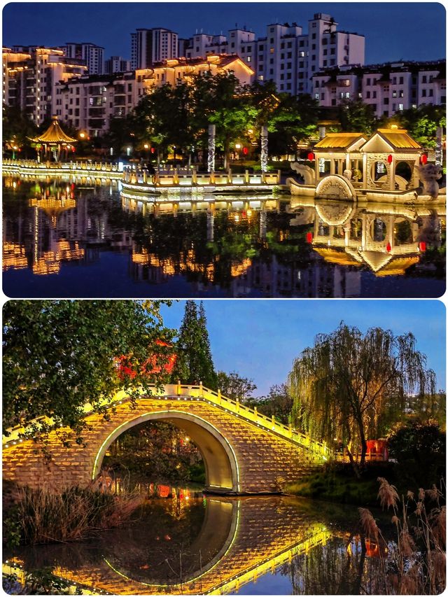 淮安里運河文化長廊：邂逅千年古韻與璀璨夜景