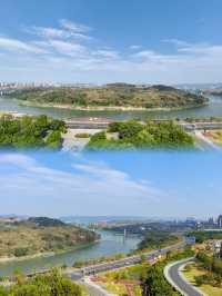 來重慶參加摩博會，入住這家江景一流的老牌五星級酒店。