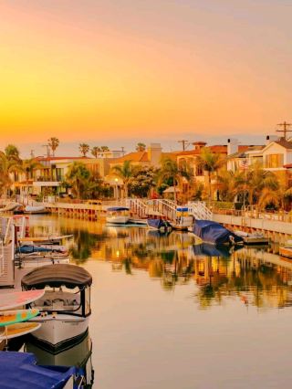 加州洛杉磯的日落美得令人驚嘆❤️