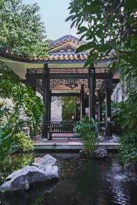 廣州鬧市裡免費小眾嶺南園林，藝術氛圍濃厚。