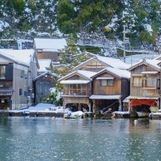 冬の伊根，京都 2h 直達，chill 爆的海邊小城…❄️