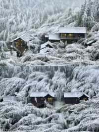 推薦廣東人一個最省錢的賞雪地：雲冰山景區。