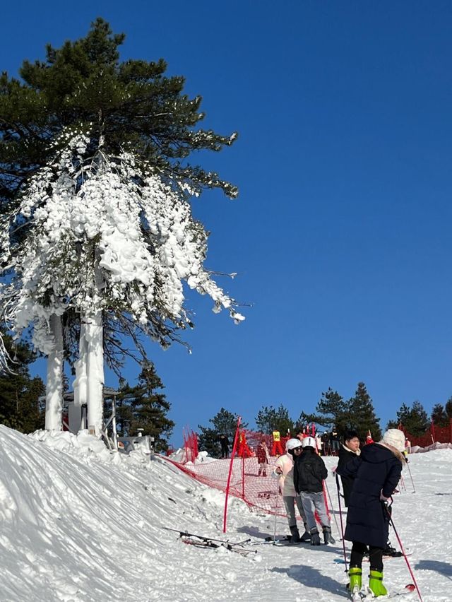 南方也可以滑雪，一起來明月山滑雪吧