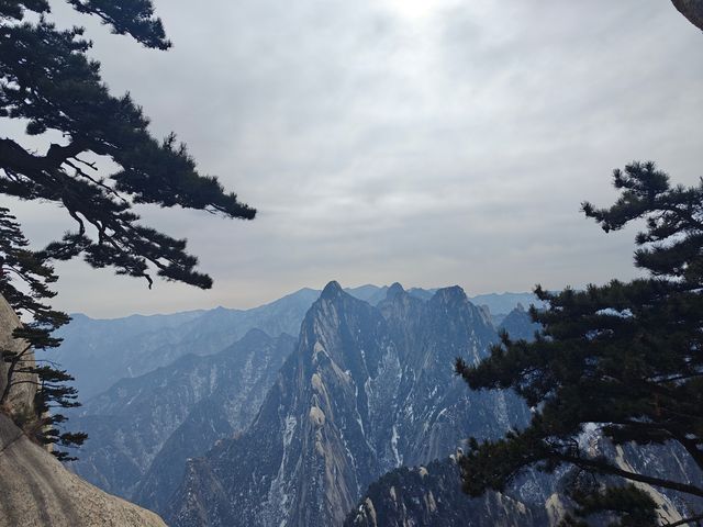 華山的險峻是一絕