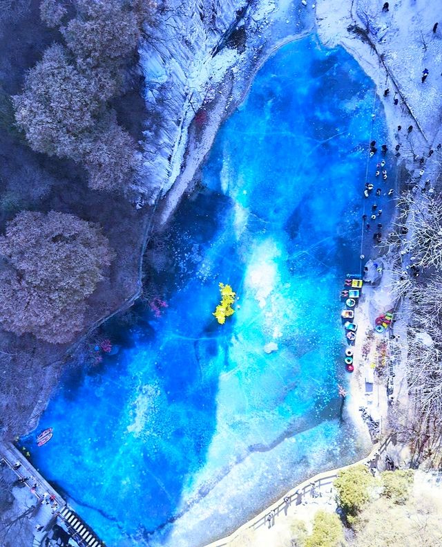 別告訴我你還沒去過少華山看藍湖