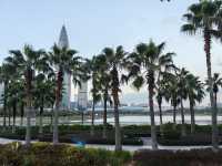 深圳人才公園的日落