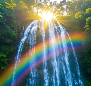 Huangmanzhai Waterfall: Nature's Majestic Poem
