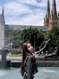  Hyde Park in Sydney Australia is Wonderful😍❤️