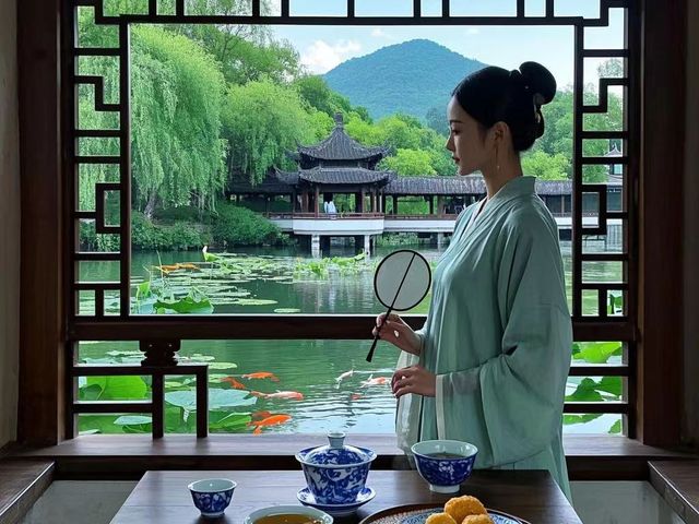 曾趙園臨水茶座丨江南詩意慢生活