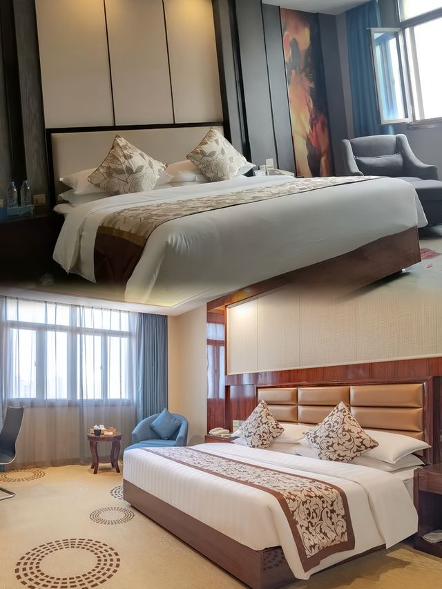 酒店客房乾淨整潔，設有免費停車場，部分房間可俯瞰城市景觀！