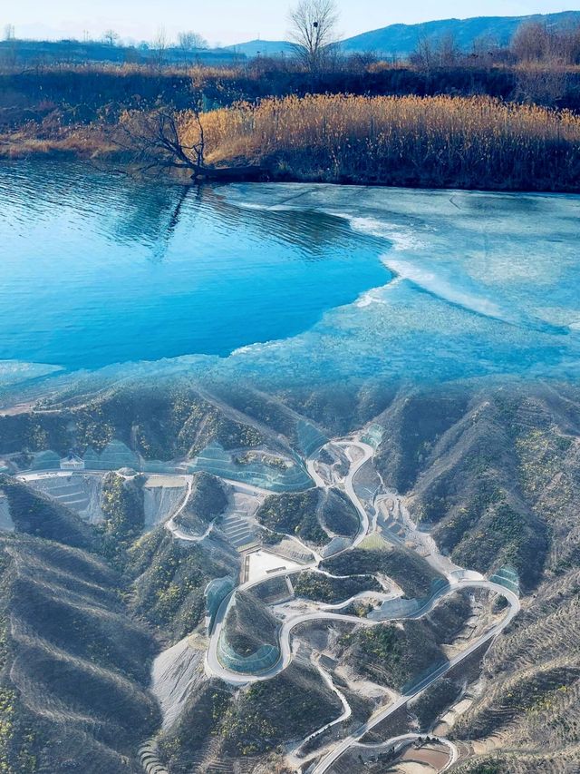 登蒼岩山探橋殿飛虹奇觀悟古剎煙嵐禪心