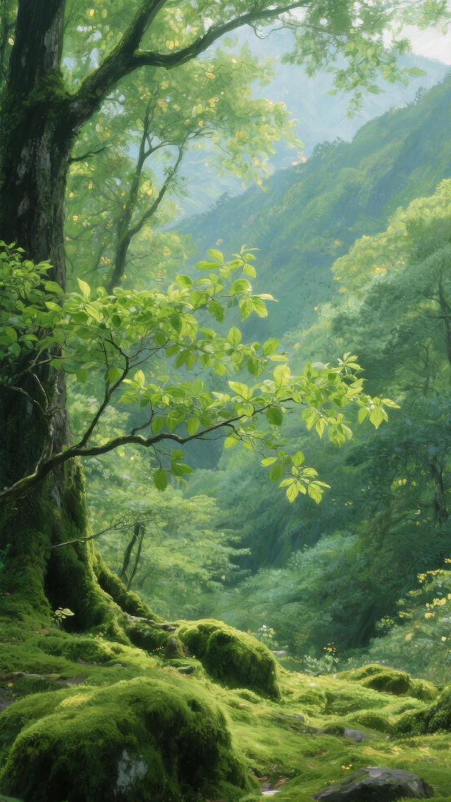 黔山翠影：邂逅貴州森林山區的斑斕夢境