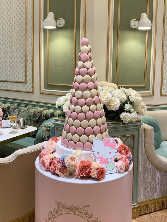 東京目黑｜Ladurée×Hello Kitty 下午茶萌炸場💐