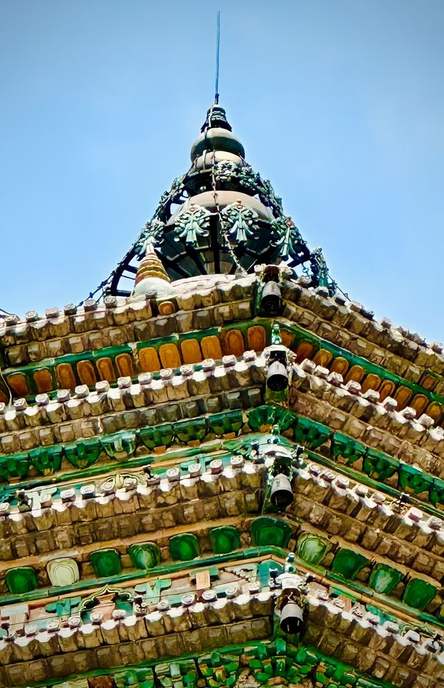 山西廣勝寺飛虹塔