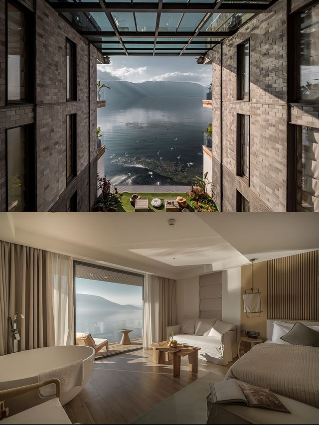 大理海景藝術酒店，躺睇洱海！